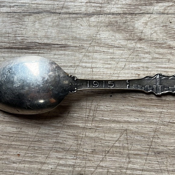 Seattle Union Savings Trust Company Antique Silver Plated Spoon - Picture 6 of 7
